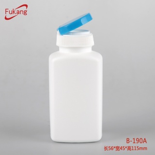  190ML HDPE排毒养颜胶囊塑料瓶 靓肤因子胶囊塑料瓶 证件齐全B-190A